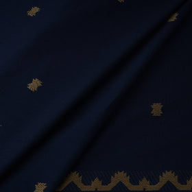 Thread buti cotton fabric with jamdani border 05