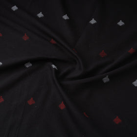 Thread buti cotton fabric with jamdani border 07