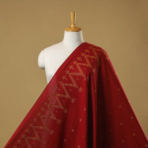 Thread buti cotton fabric with jamdani border 13