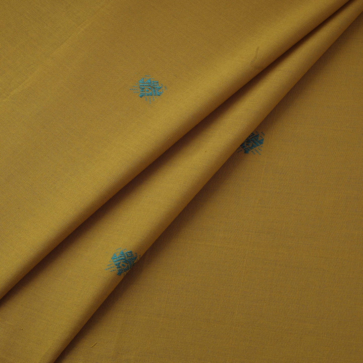 Thread buti cotton fabric with jamdani border 14