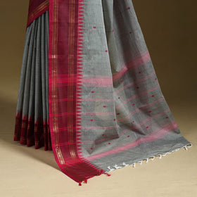 Thread buti cotton kanchipuram saree with border 56