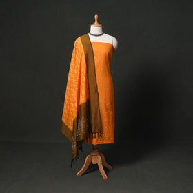Thread buti cotton plain 2pc unstitched dress material