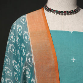 Thread buti cotton plain 2pc unstitched dress material