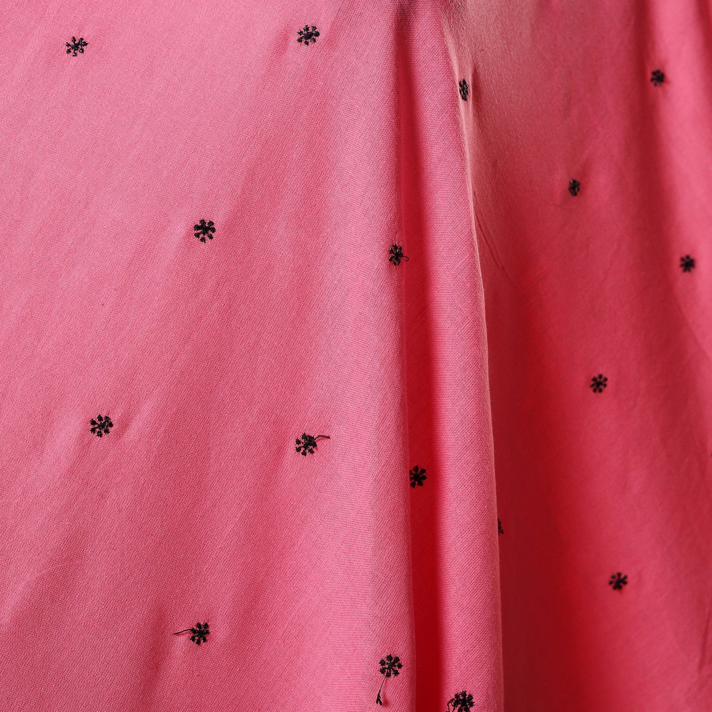 Thread buti cotton plain fabric 07 - handcrafted