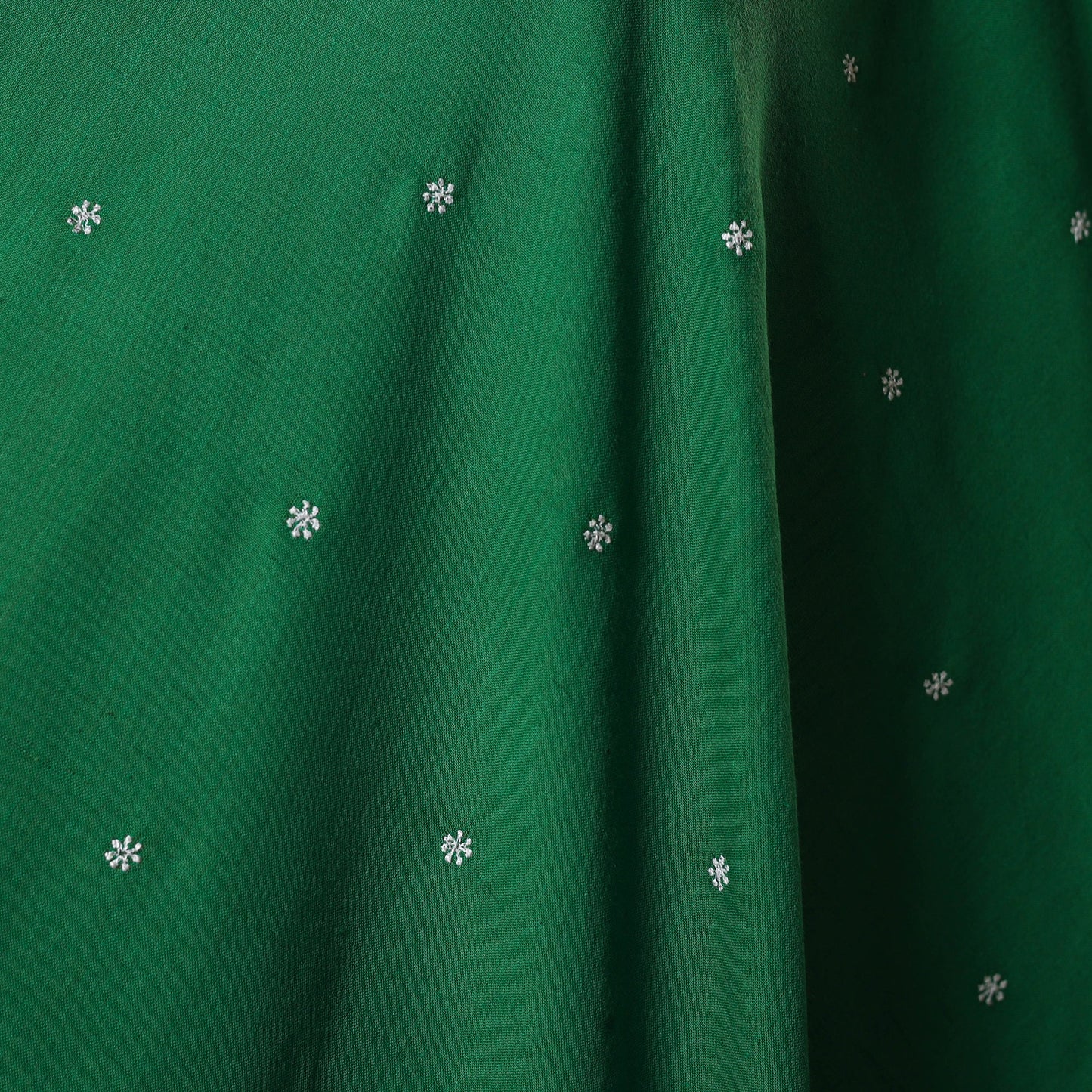 Thread buti cotton plain fabric 09 - handcrafted