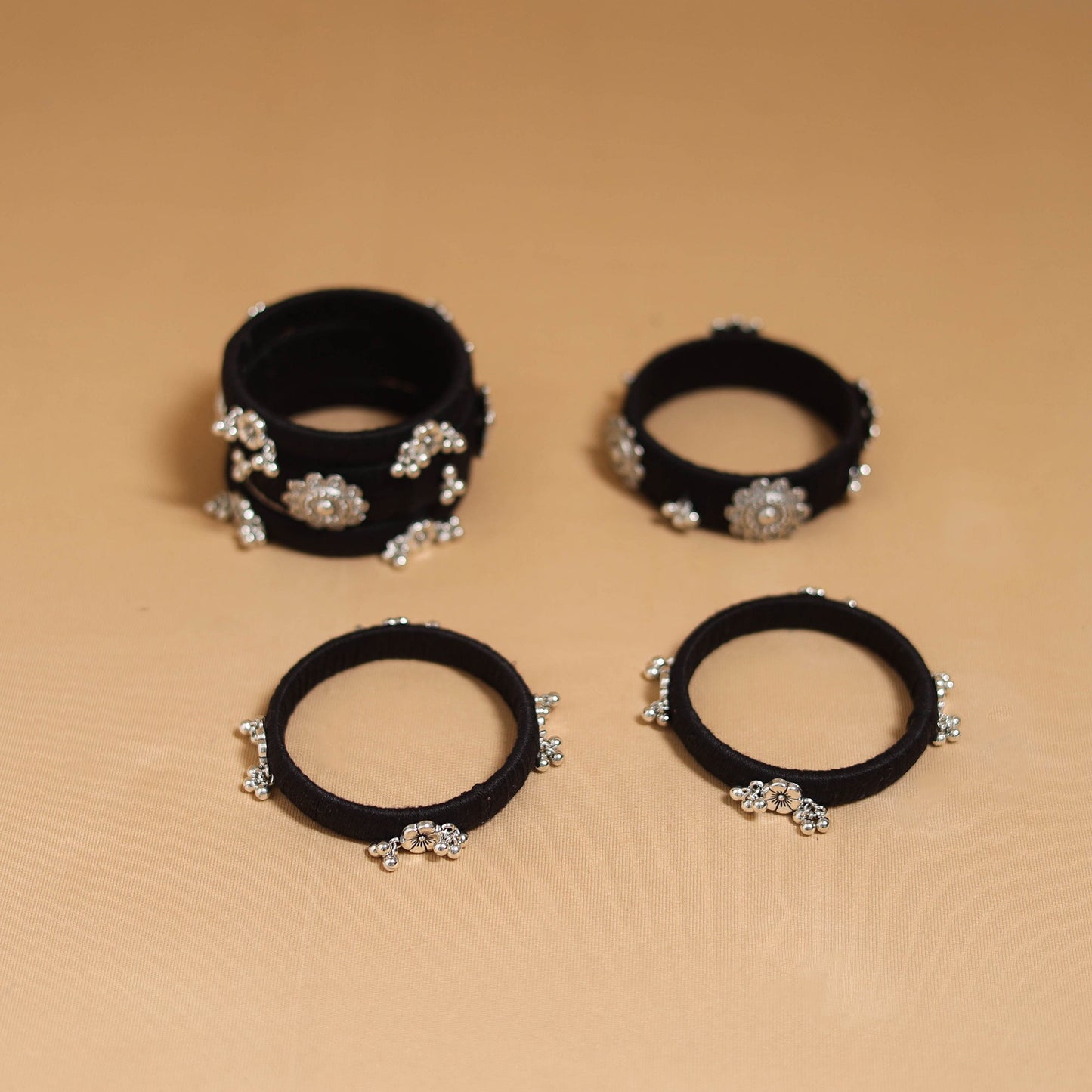 Thread gs handmade bangle set 20 - handcrafted