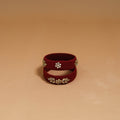 Thread kundan work handmade bangle so2 (size - 2-6) 08