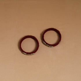 Thread kundan work handmade bangle so2 (size - 2-6) 08