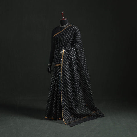 Tie-dye kota doria cotton leheriya saree 03 - handcrafted