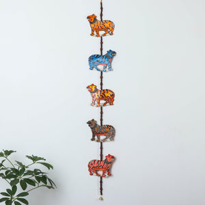  Tholu Bommalata Leather Puppet Wall Hanging l iTokri.com 