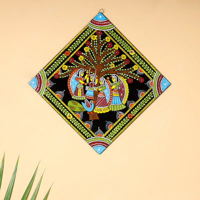  Tikuli Art Handpainted Wall Hanging 