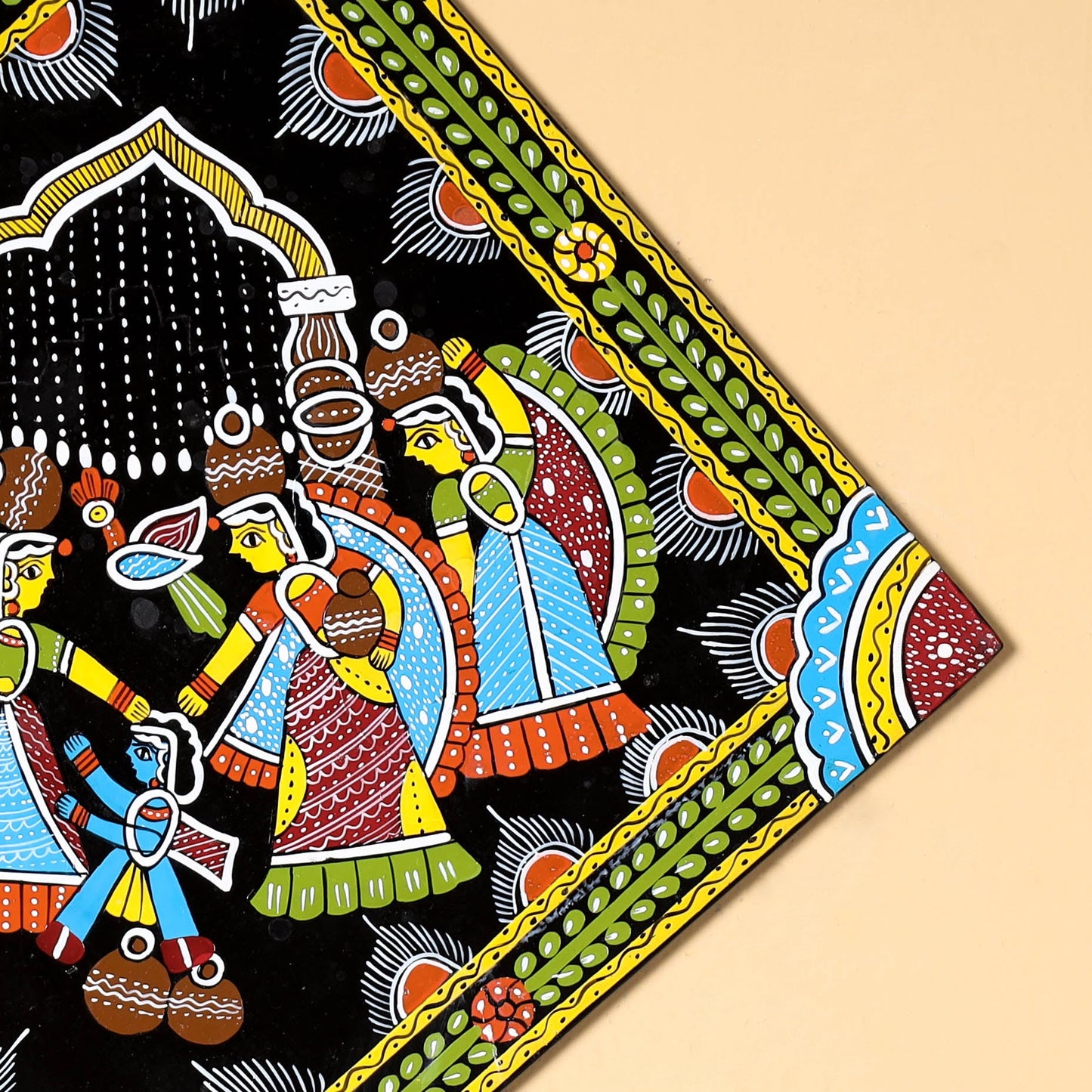  Tikuli Art Handpainted Wall Hanging 