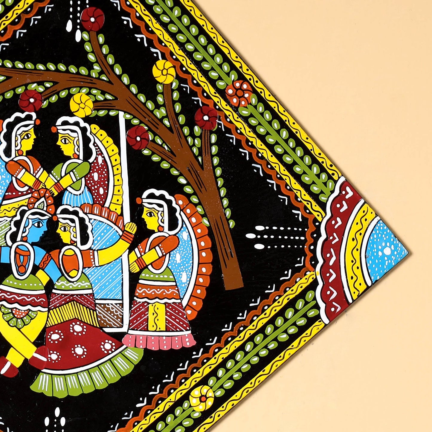  Tikuli Art Handpainted Wall Hanging 