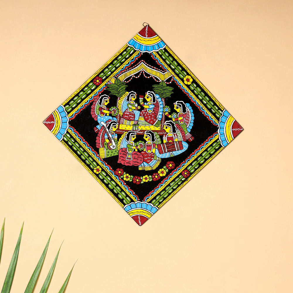 Tikuli Art Handpainted Wall Hanging 