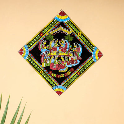 Tikuli Art Handpainted Wall Hanging 