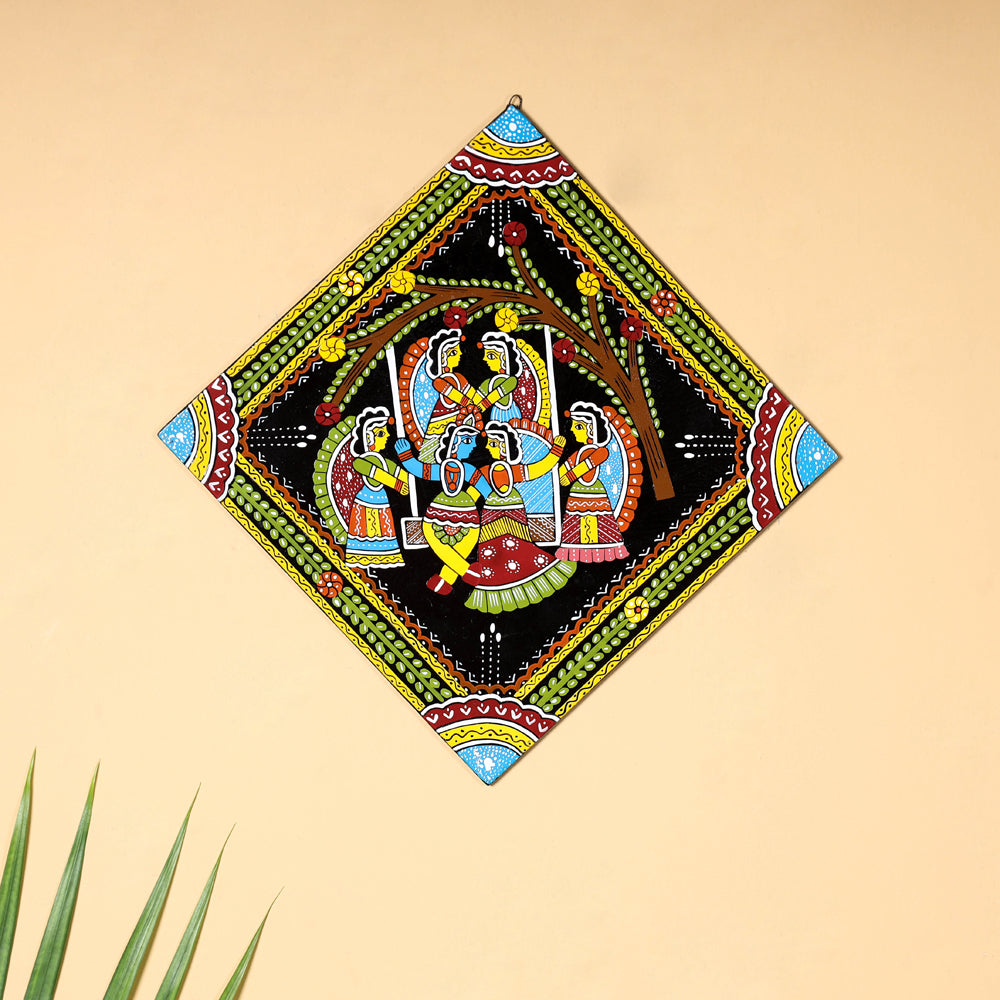  Tikuli Art Handpainted Wall Hanging 