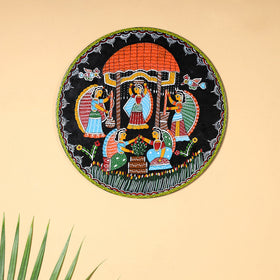  Tikuli Art Handpainted Wooden Wall Hanging 