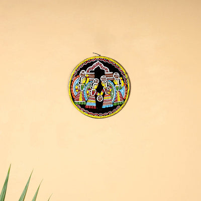 Tikuli Art Handpainted Wall Hanging 