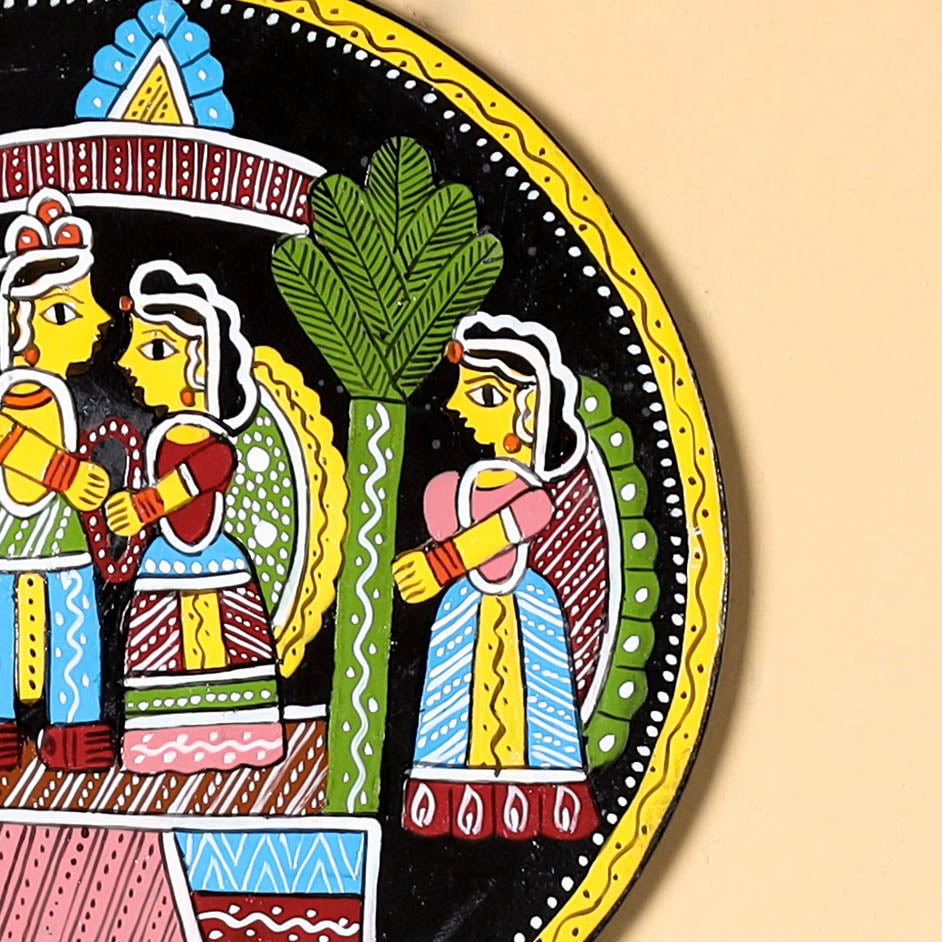  Tikuli Art Handpainted Wall Hanging 