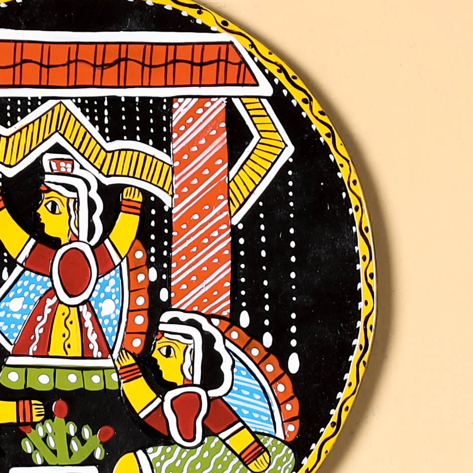  Tikuli Art Handpainted Wall Hanging 