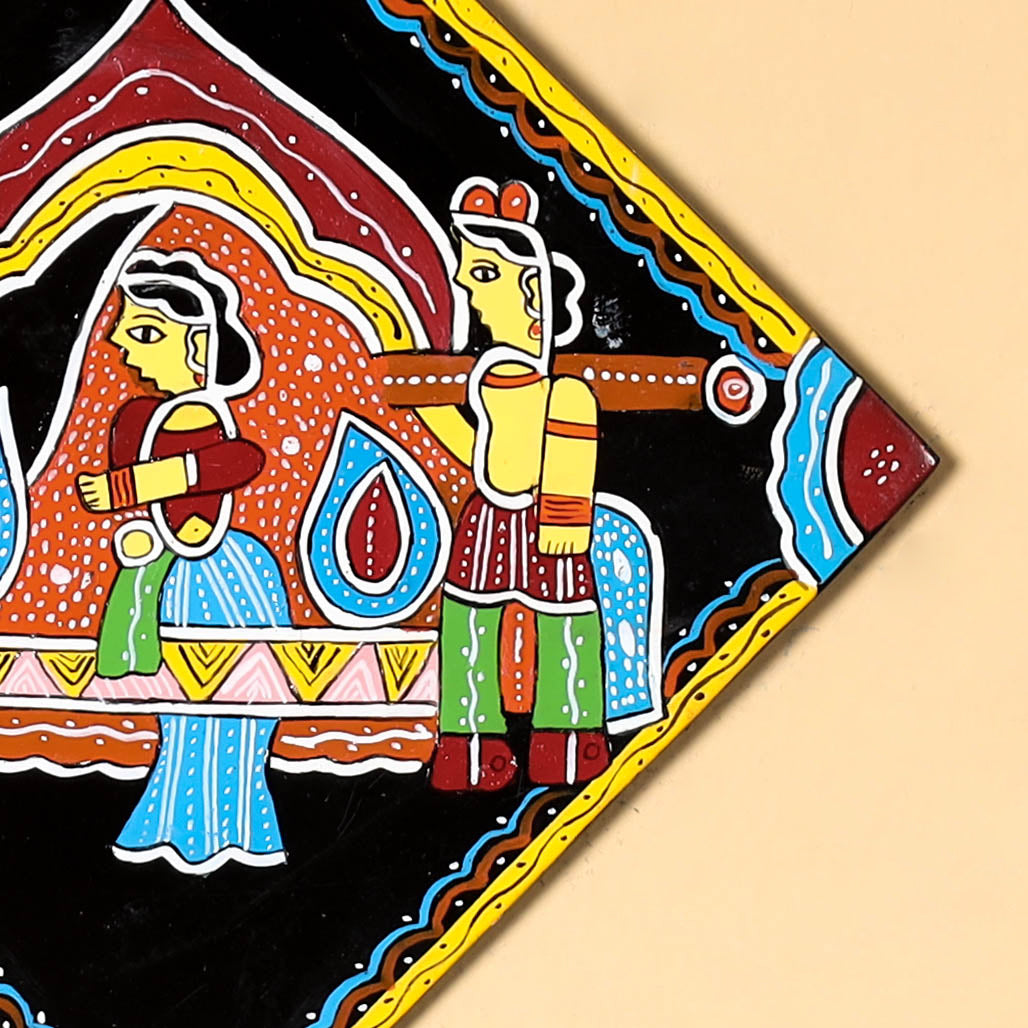  Tikuli Art Handpainted Wall Hanging 