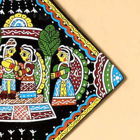 Tikuli Art Handpainted Wall Hanging 