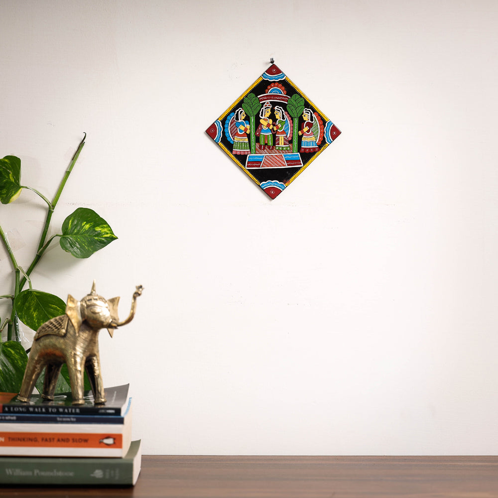  Tikuli Art Handpainted Wall Hanging 