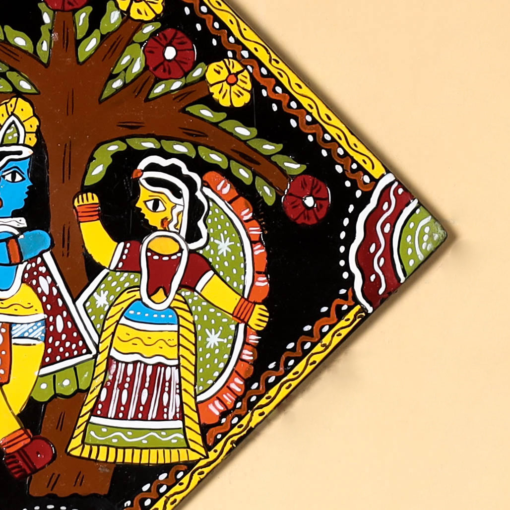 Tikuli Art Handpainted Wall Hanging 