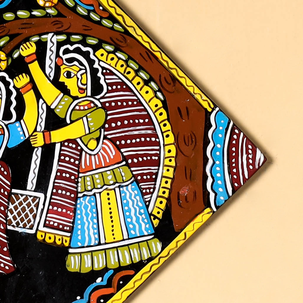 Tikuli Art Handpainted Wall Hanging 