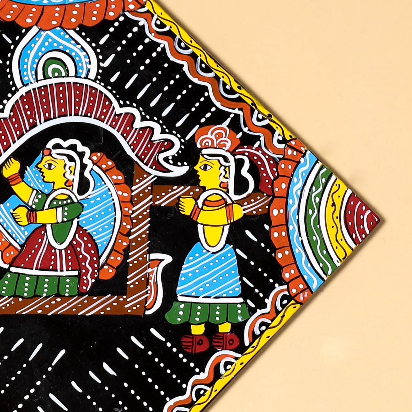  Tikuli Art Handpainted Wall Hanging 