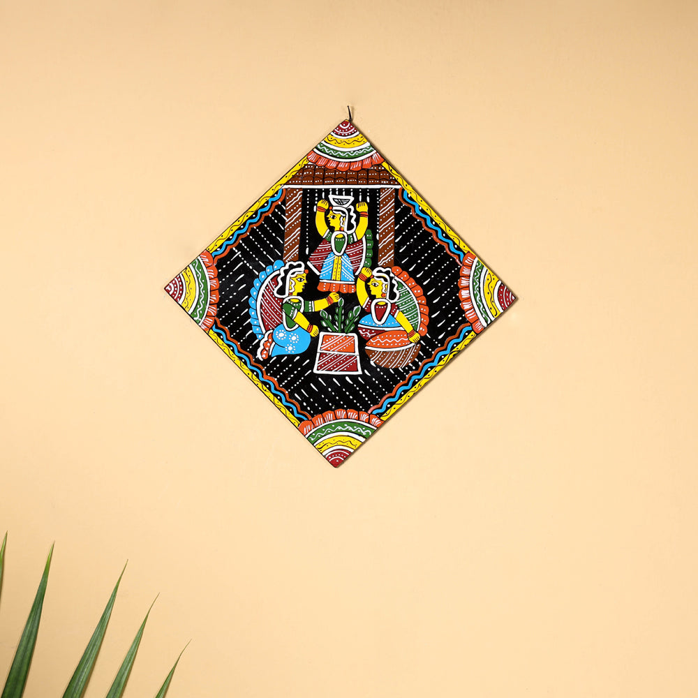  Tikuli Art Handpainted Wall Hanging 