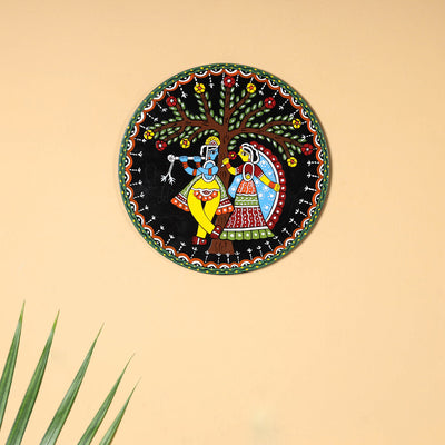  Tikuli Art Handpainted Wooden Wall Hanging 
