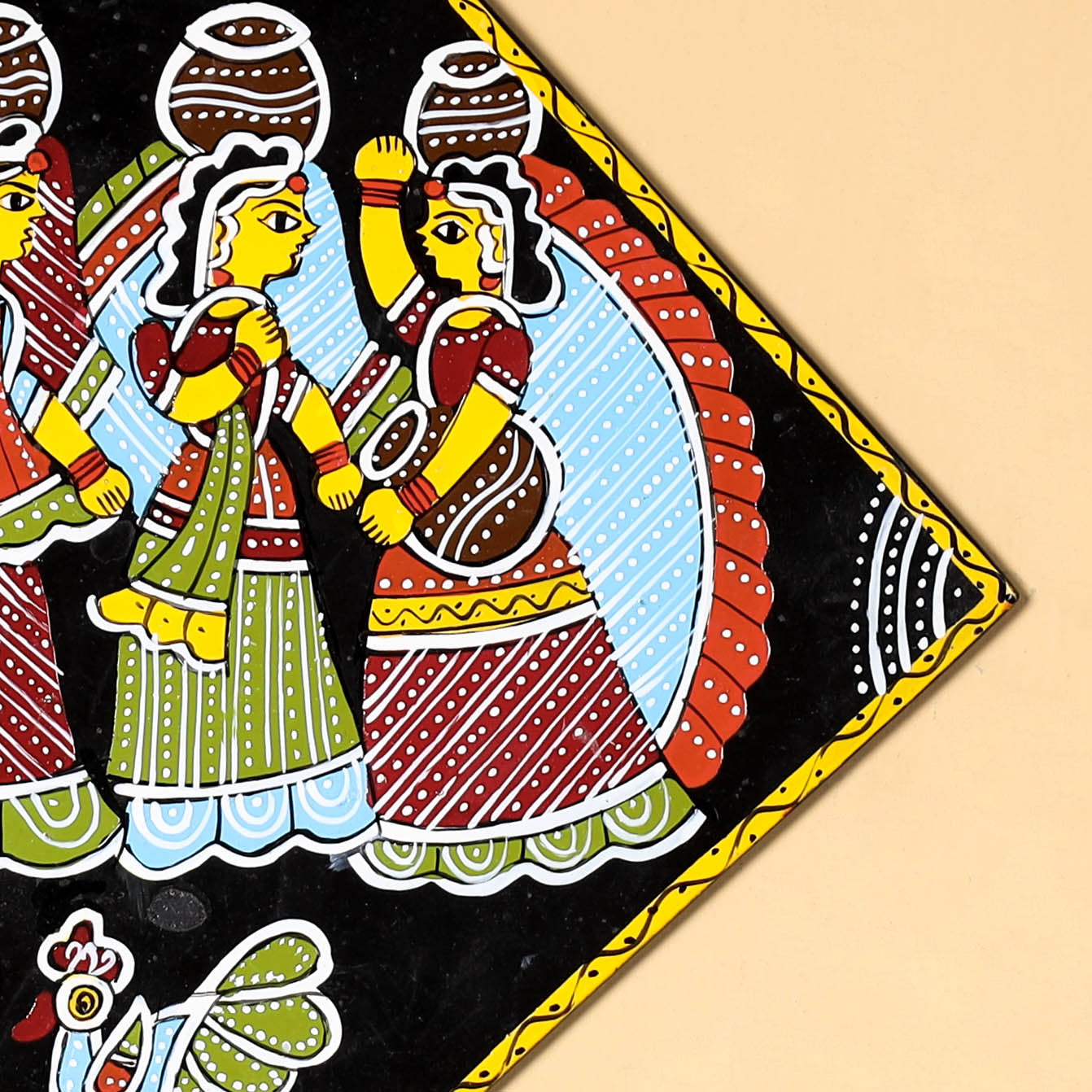  Tikuli Art Handpainted Wall Hanging 
