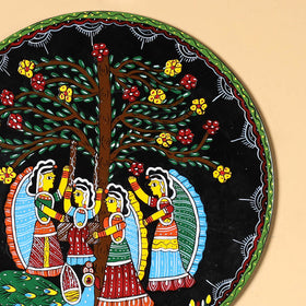  Tikuli Art Handpainted Wooden Wall Hanging 
