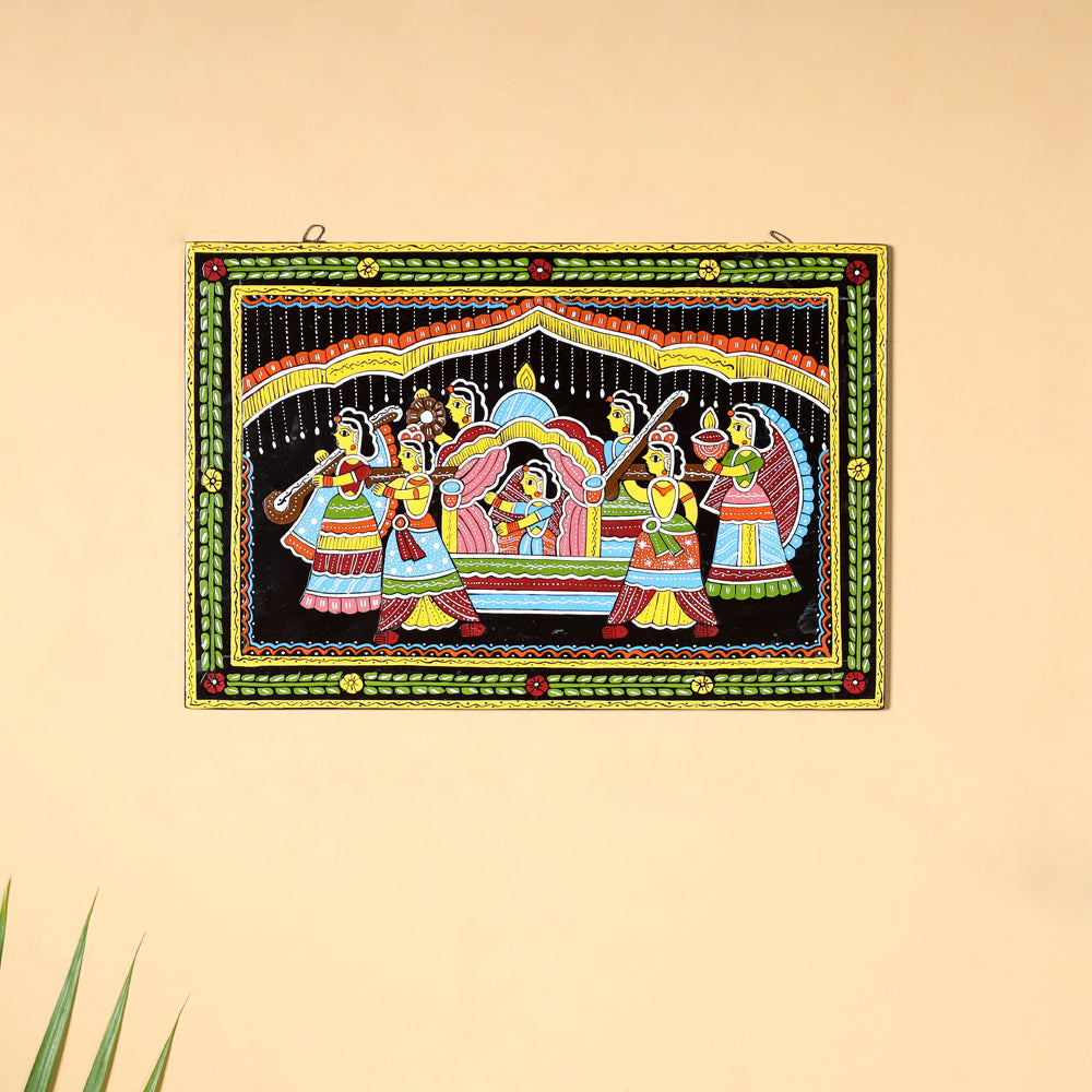  Tikuli Art Handpainted Wall Hanging 