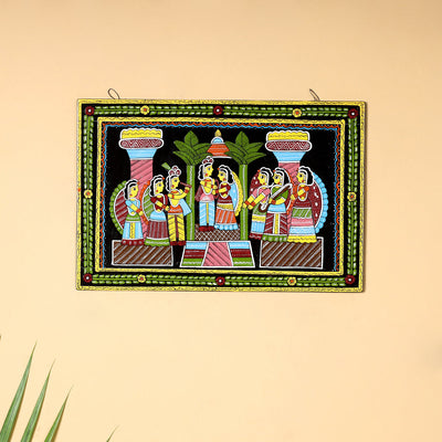  Tikuli Art Handpainted Wall Hanging 