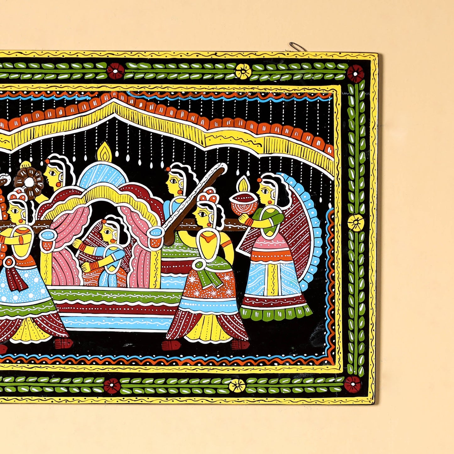  Tikuli Art Handpainted Wall Hanging 