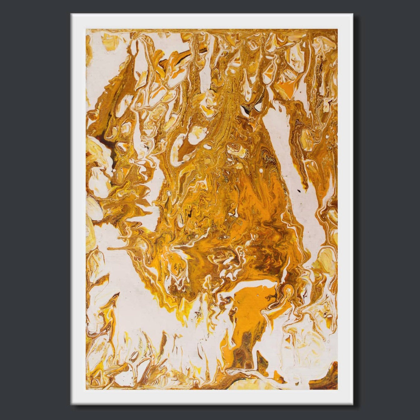  Handpainted Art Work On Canvas by Meenakshi Ratnakar 