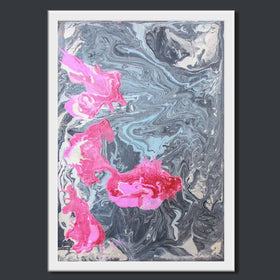  Handpainted Art Work On Canvas by Meenakshi Ratnakar 