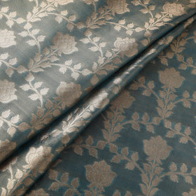 Tissue zari meena work viscose banarasi fabric 16