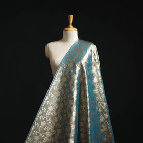 Tissue zari meena work viscose banarasi fabric 16