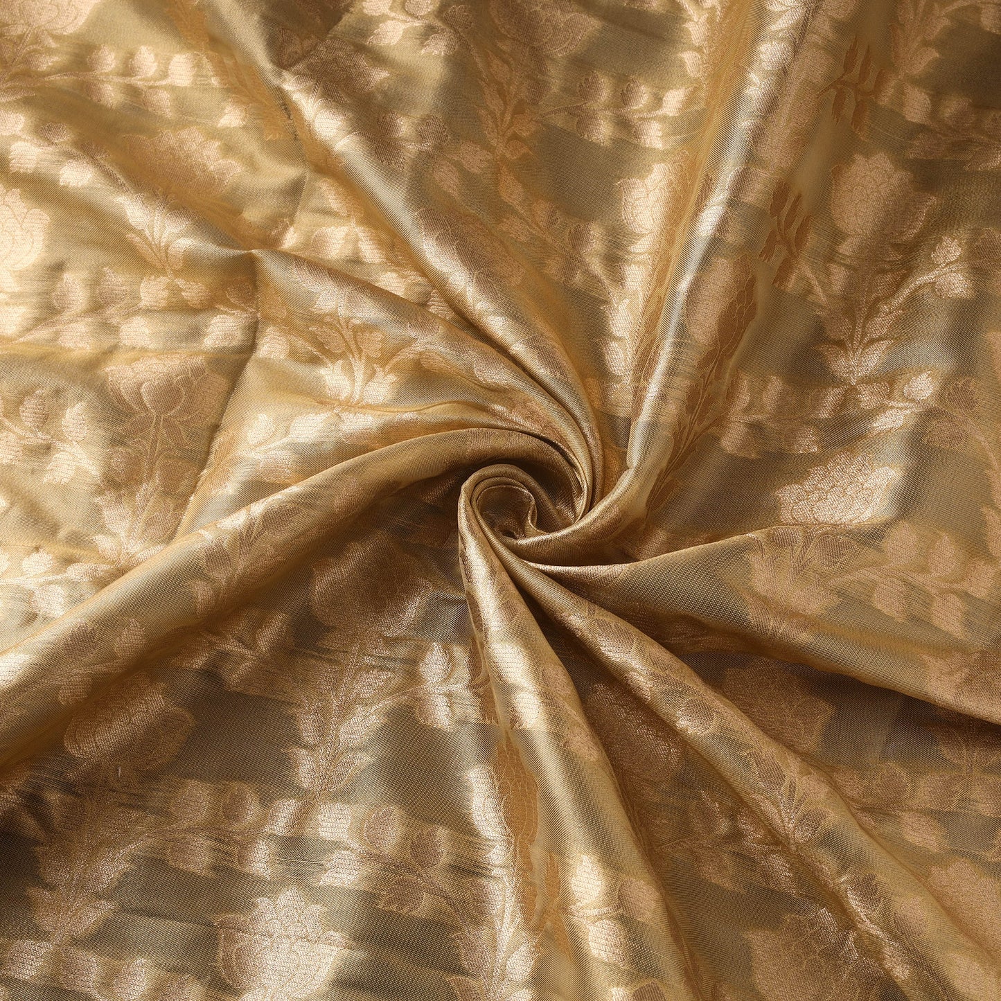 Tissue zari meena work viscose banarasi fabric 17