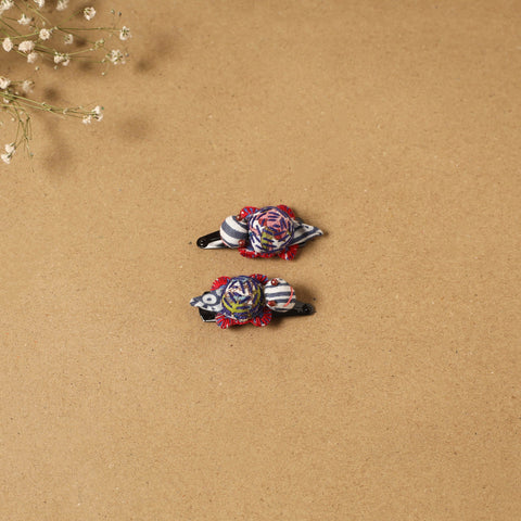 Fab artwork tik-tak hair clip for kids (set of 2) 32