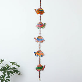  Tholu Bommalata Leather Puppet Wall Hanging l iTokri.com 