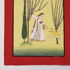 BuyTraditional Basohli Painting by Vishwasthali (11 x 9 in)   Online in India 