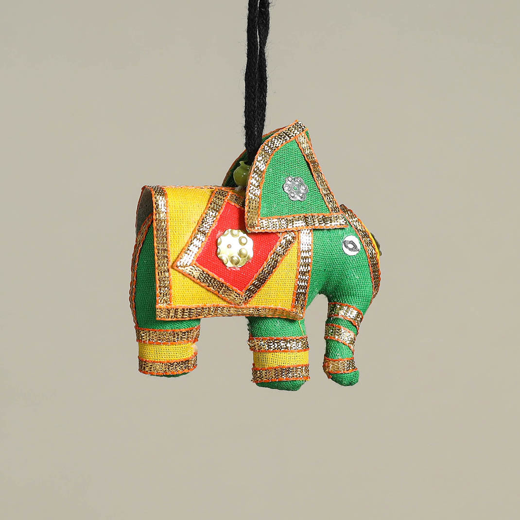 Traditional Handmade Elephant Doll / Car Hanging