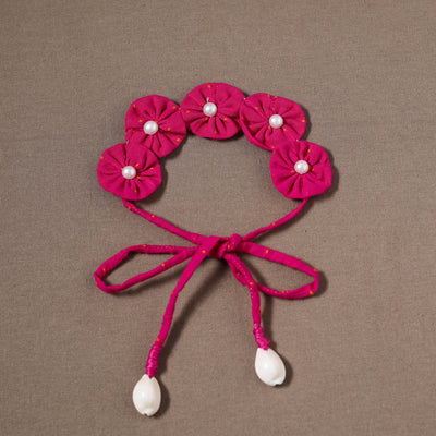  Traditional Handmade Fabart Chandni Gulab Gajra