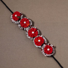  Traditional Handmade Fabart Gulabi Gajra