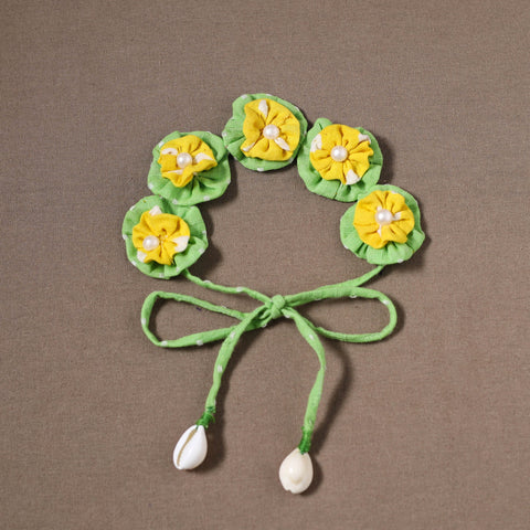  Traditional Handmade Fabart Hara Genda Gajra