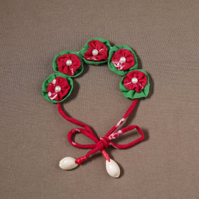  Traditional Handmade Fabart Hara Gulab Gajra